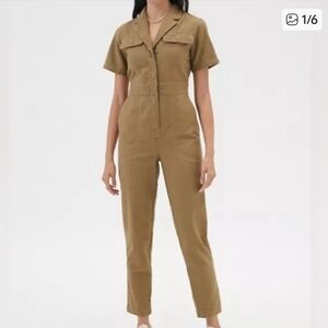 BDG Urban Outfitters Rosie Olive Green Boiler Suit Size S